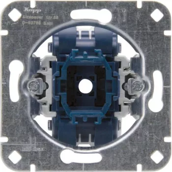 HEINRICH KOPP module de bouton-poussoir encastré, 1 contact à fermeture, blanc 508300002