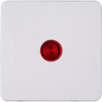HEINRICH KOPP HK02 cache-bascule plat avec lentille, rouge 331114005