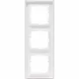 Cadre de recouvrement 3 postes HEINRICH KOPP HK07, blanc arctique mat 402732008