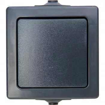 Heinrich Kopp NAUTIC interrupteur va-et-vient, anthracite (565715005)