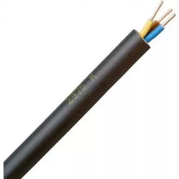 Câble enterré HEINRICH KOPP NYY-J 3G1,5 mm² 25 m noir 153325009
