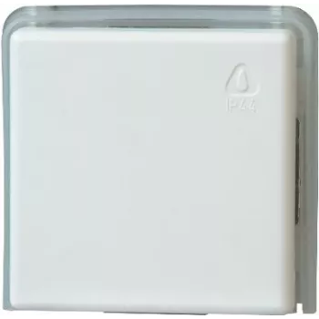 Mécanisme d'interrupteur va-et-vient encastré HEINRICH KOPP 623602081, 10 A, 250 V AC, bornes à vis, IP20, gris/blanc