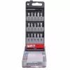 Ensemble de 16 embouts de tournevis kwb 107420 avec fonction de maintien, 25 mm, hexagonaux 1/4 inch