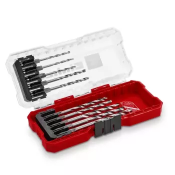 Set de forets hélicoïdaux pour métal Einhell 108723, 10 pièces, 2-6,5 mm, HSS, DIN 338