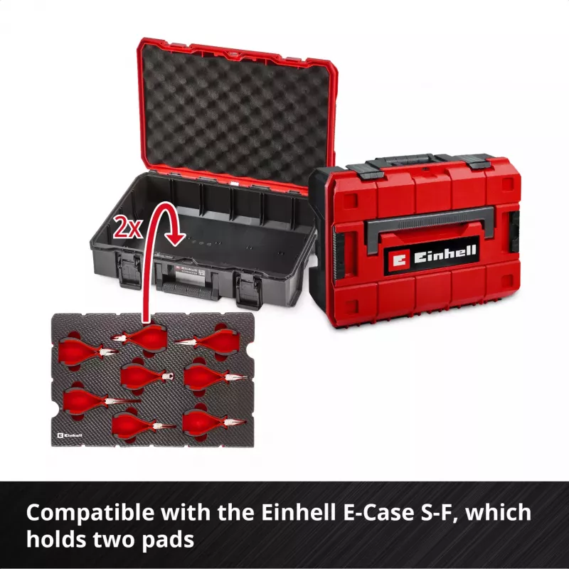 Einhell 370523 Insert d'outils E-Case – ensemble de 8 pinces de précision pour E-Case S-F