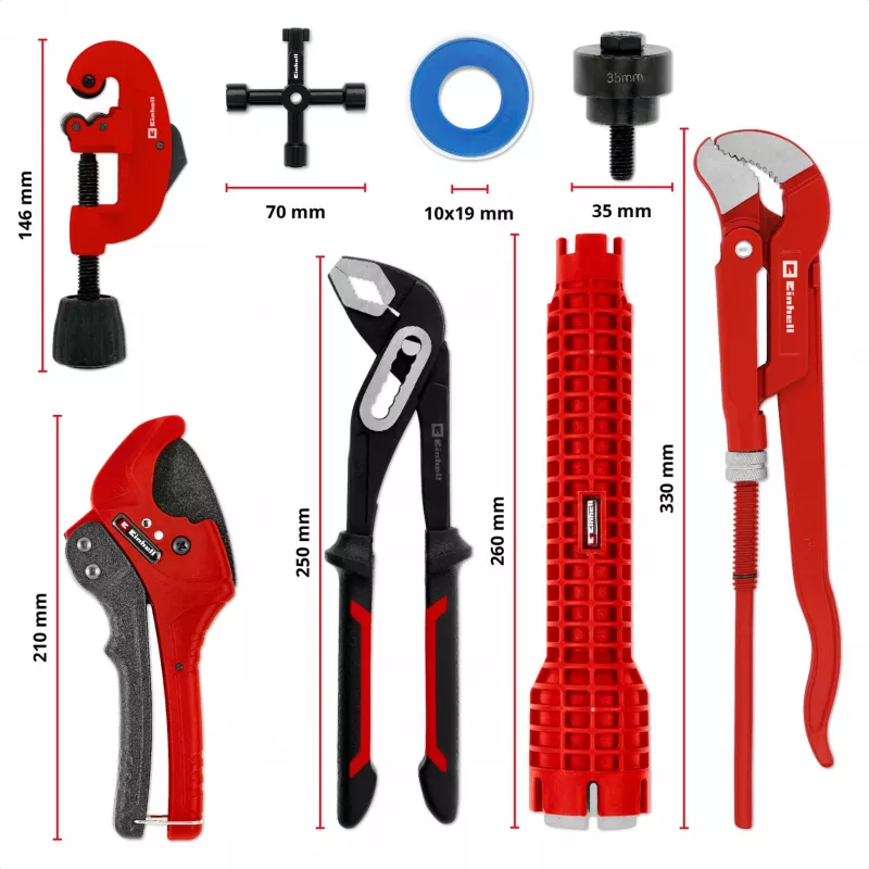 Ensemble d'inserts Einhell 370527 8 pièces (370527)