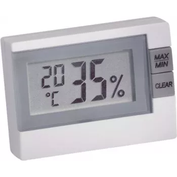 Thermo-hygromètre numérique TFA Dostmann 30.5005 avec indicateur de zone de confort