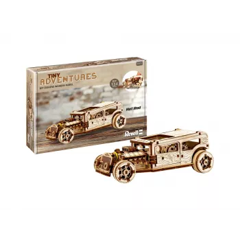 Maquette en bois Revell Holz Tiny Adventures - Hot Rod 00612