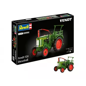 Revell Fendt F20 Dieselroß tracteur kit de modélisme Click System 1:24 078289090