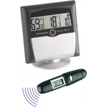 TFA Dostmann 95.2008 station météo numérique noire