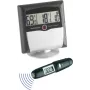 TFA Dostmann 95.2008 station météo numérique noire