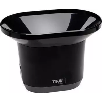 Pluviomètre sans fil TFA Dostmann 30.3233.01, 433 MHz, 0-300 mm/h, résolution 0,1 mm, blanc