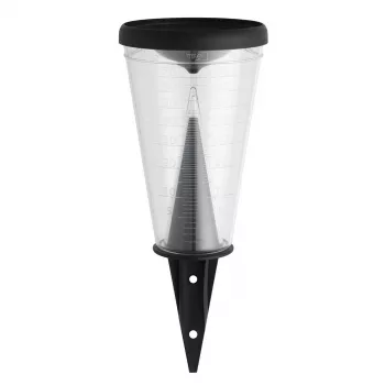 Pluviomètre TFA Dostmann 47.1008 noir / transparent