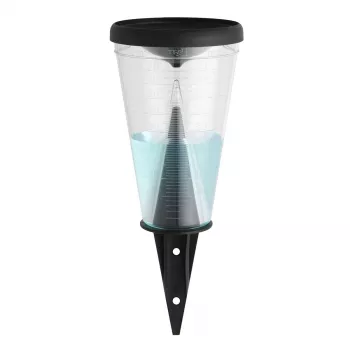 Pluviomètre TFA Dostmann 47.1008 noir / transparent