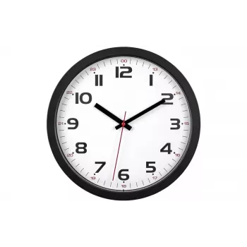 TFA Dostmann 60.3050.01 horloge murale à quartz 305 mm noire