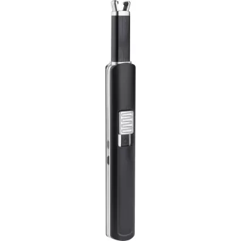 TFA Dostmann 98.1119.01 Spark Briquet de cuisine à arc rechargeable noir-argent