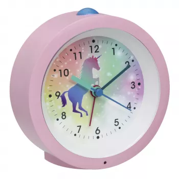 TFA Dostmann 60.1033.12 Réveil à quartz rose
