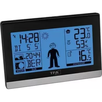 TFA Dostmann Weather Boy station météo sans fil, noire 35.010832