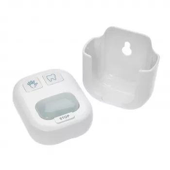 Minuteur de lavage des mains et de brossage des dents TFA Dostmann blanc (38.2046.02)