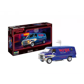 Maquette en plastique Revell 07732 Squawk Van : Stranger Things 1:25, 75 pièces