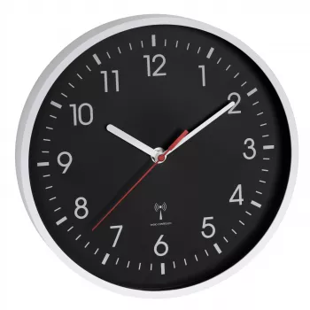 Horloge murale radio-pilotée TFA Dostmann 60.3550.20 blanche