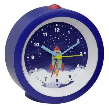 TFA Dostmann 60.1033.06 Réveil à quartz bleu