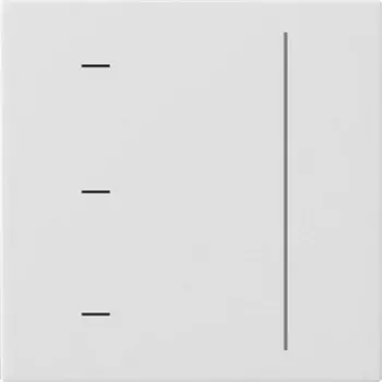 Élément tactile Gira S3000 blanc pur 536527