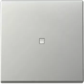 Bouton bascule Gira System 55 avec fenêtre de contrôle, blanc pur brillant 3290600