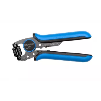 Pince à sertir professionnelle GEDORE CrimpMax 3608150 pour cosses isolées et connecteurs à sertir, 0,5-6,0 mm² (AWG 20-10), 230 mm, sertissage trapézoïdal, cliquet avec déverrouillage rapide 3416437
