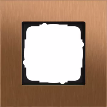 Cadre de recouvrement Gira E2 Esprit Bronze 1 poste 021138