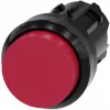 Siemens SIRIUS ACT 3SU1000-0BB20-0AA0 Bouton-poussoir élément frontal, plastique, rouge