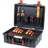 Wiha Basic Set L Electric valise d'outils isolés VDE 46 pièces 47312