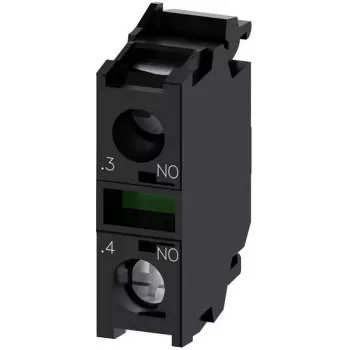 SIEMENS SIRIUS ACT 3SU1400-1AA10-1LA0 Module de contact, 1 NO, borne à vis, montage en fond