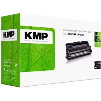 KMP Toner Brother TN-3600 Black 3000 Pages Remanufactured 1272,0000