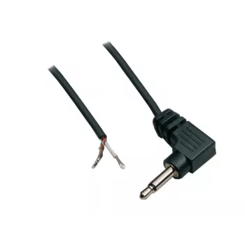 BKL Electronic 1101050 3.5 mm Mono Jack Plug Connector, 2-Pole, Solder Termination, Metal Housing