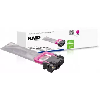 KMP Compatible Magenta Ink Cartridge Replacement for Epson T11D3 XL (1664,4006)