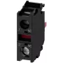 Siemens SIRIUS ACT Contact Module 3SU1400-1AA10-1MA0, 1 NO + 1 NC, Screw Terminal, 500 V AC/DC