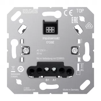 Module interrupteur à impulsion JUNG 1708IE