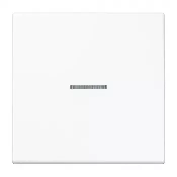 Bouton-poussoir KNX RF Jung 1 poste duroplaste série LS blanc alpin LS10911STRFWW