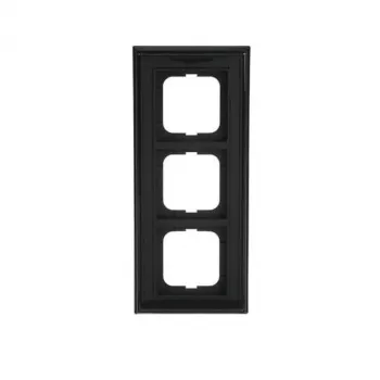Busch-Jaeger future linear Cadre de finition, 3 postes, anthracite 1754-0-4680