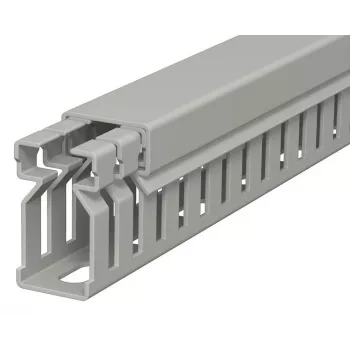 Goulotte de câbles OBO BETTERMANN 6178003 2000x15x30 mm gris PVC fendue