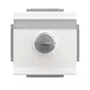 Prise encastrée SCHUKO BUSCH-JAEGER BJ 20 EUKNBSL-84-101 blanc studio Solo 2CKA002018A1564