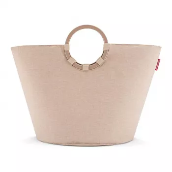 Panier à linge Reisenthel loophome S VR6043, rond, polyester/aluminium, Twist Coffee