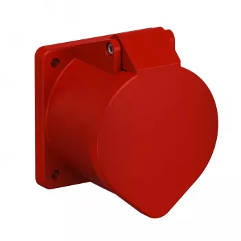 OBO Bettermann 6109876 prise CEE à monter 3P+N+PE, 400 V, 32 A, rail de fixation 60 mm