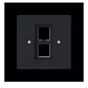 Busch-Jaeger Central Plate with Support Ring Modular Jack 2561-02-45M 2CKA001753A9929