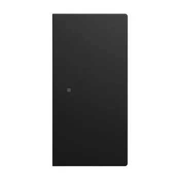 Cache-bascule double Busch-Jaeger BJ 6230-20-915 Busch-balance SI, gauche/droite, non imprimé, noir mat, 2CKA006220A1003