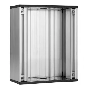Boîte d'installation encastrée Grothe UPK 802 pour 2 boutons-poussoirs, une rangée, gris 55882