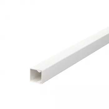 OBO BETTERMANN WDK15015RW goulotte 15x15x2000mm PVC blanc pur avec perforation au fond 6191002