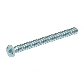 Vis d'appareil OBO Bettermann 2003279 M4 x 10 mm, acier galvanisé, tête bombée Phillips PZ2, lot de 50
