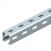 Rail profilé en C OBO Bettermann MS4141PP03 avec perforations latérales, 41x41 mm, 3000 mm, acier pré-galvanisé 1122500